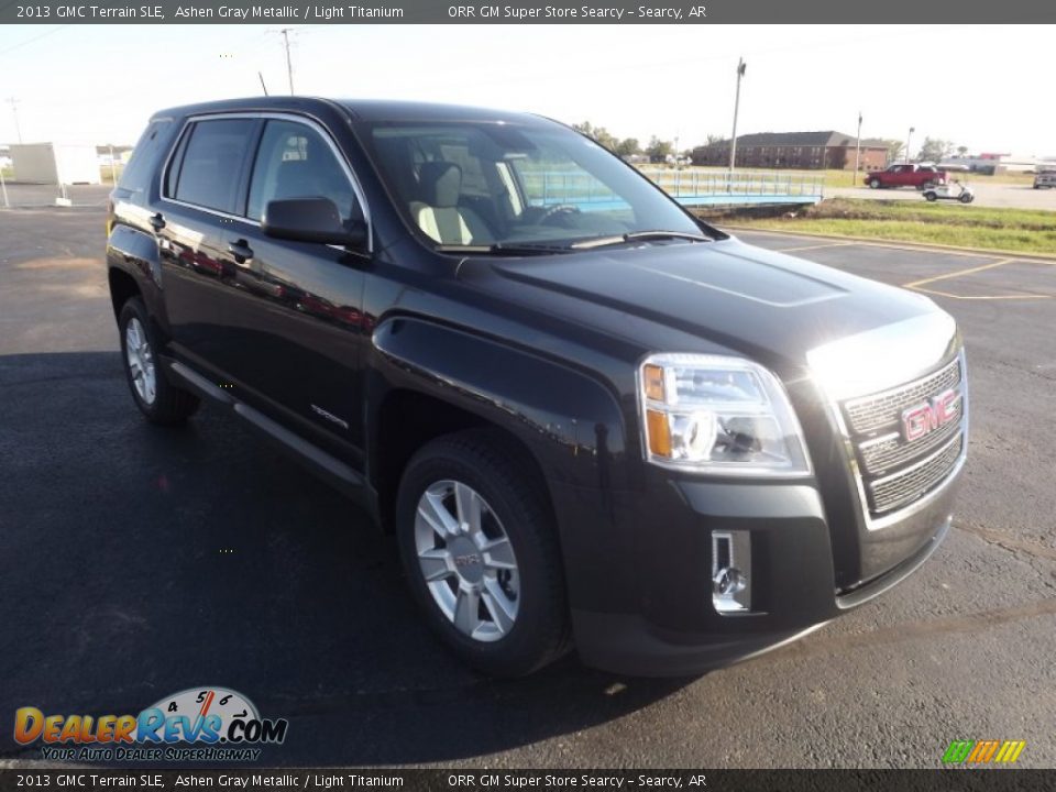 2013 GMC Terrain SLE Ashen Gray Metallic / Light Titanium Photo #3