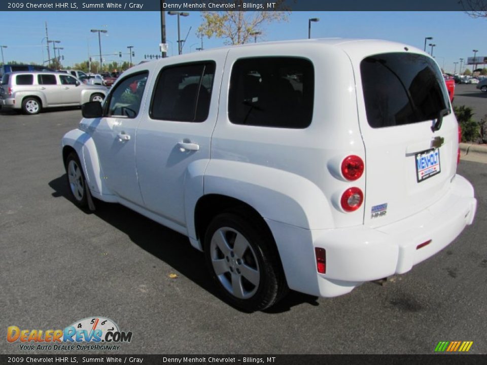 2009 Chevrolet HHR LS Summit White / Gray Photo #3