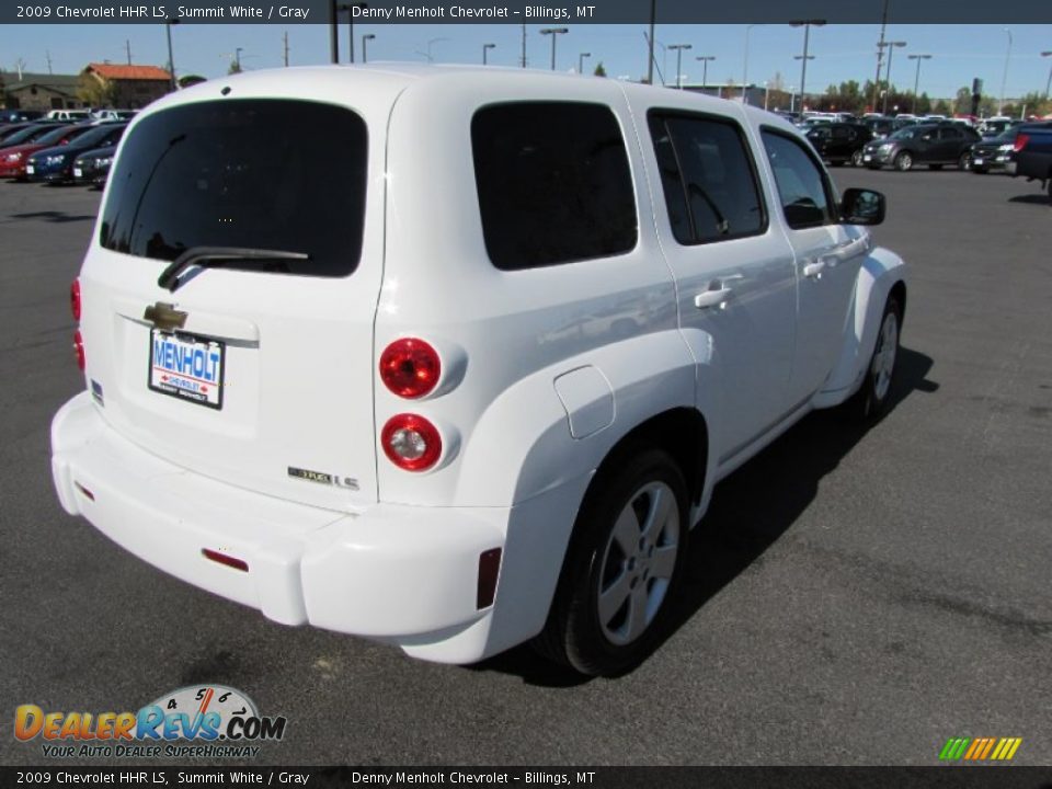 2009 Chevrolet HHR LS Summit White / Gray Photo #5