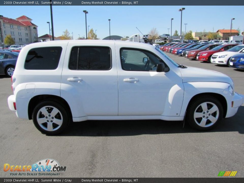 2009 Chevrolet HHR LS Summit White / Gray Photo #6