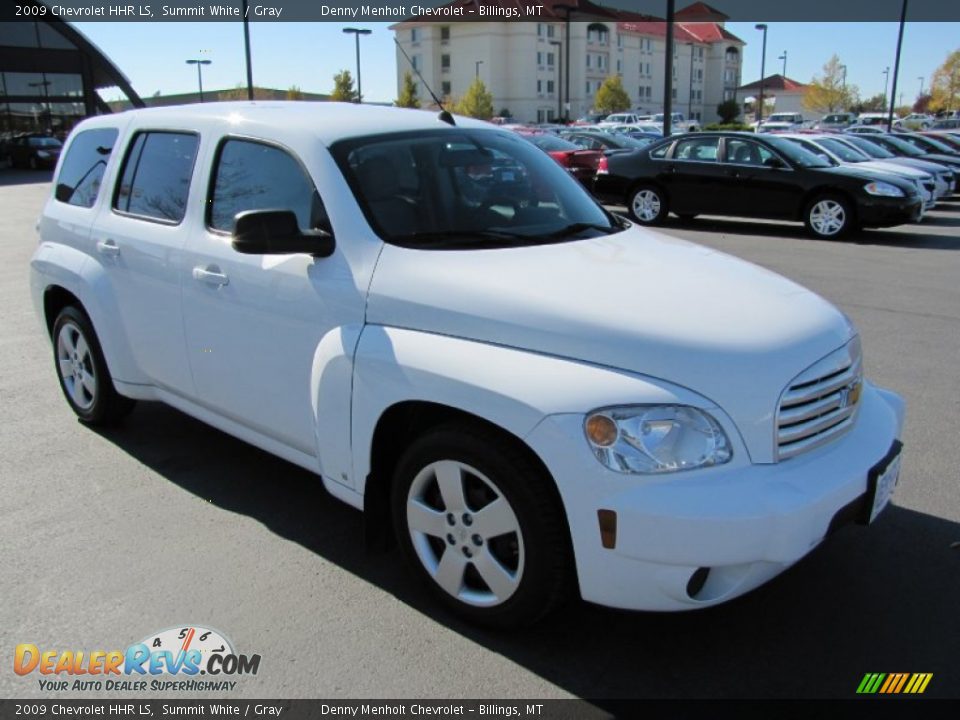 2009 Chevrolet HHR LS Summit White / Gray Photo #7