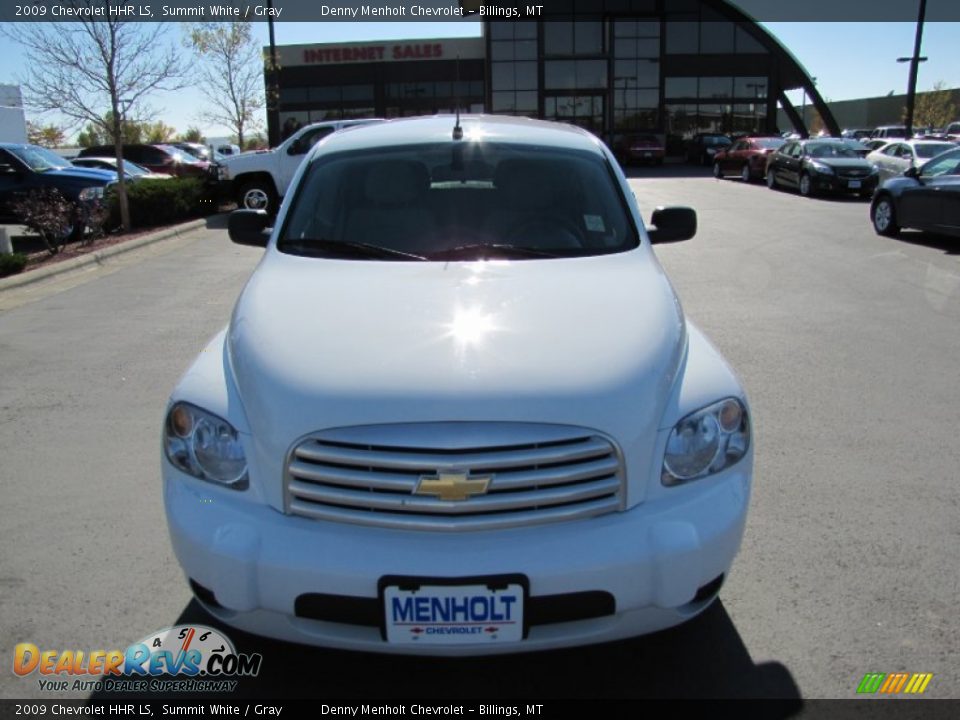 2009 Chevrolet HHR LS Summit White / Gray Photo #8