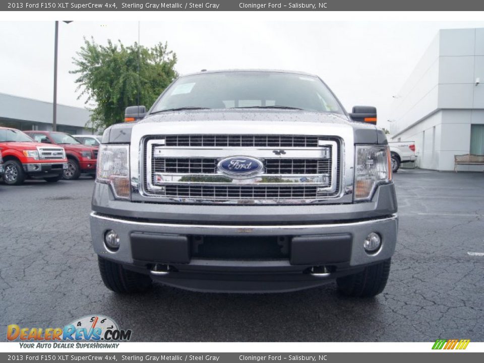 2013 Ford F150 XLT SuperCrew 4x4 Sterling Gray Metallic / Steel Gray Photo #7