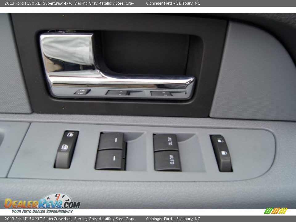 2013 Ford F150 XLT SuperCrew 4x4 Sterling Gray Metallic / Steel Gray Photo #9