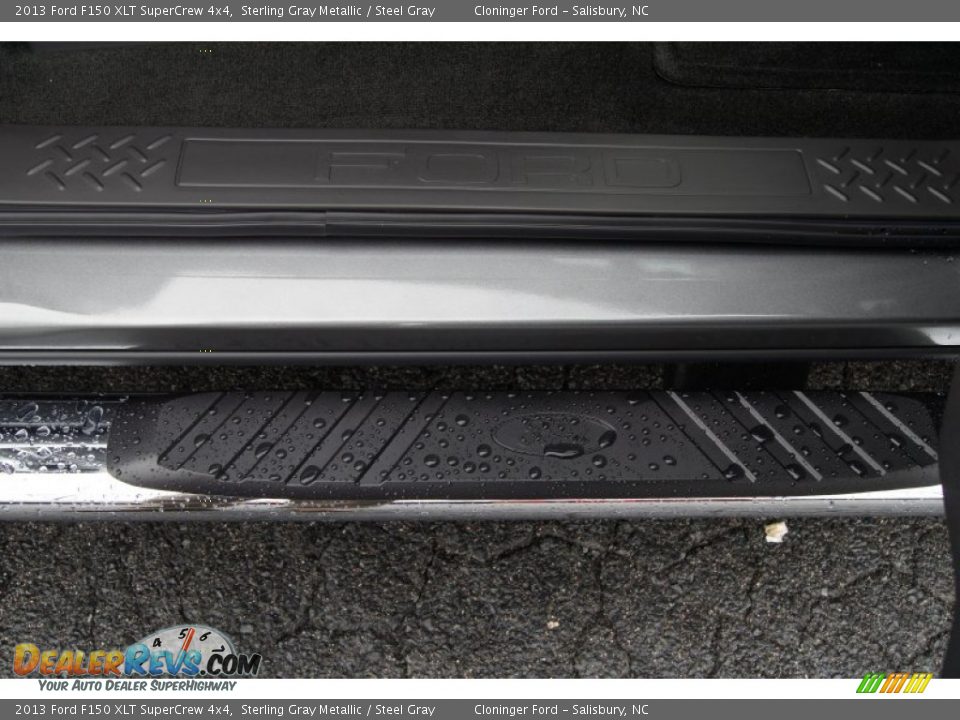 2013 Ford F150 XLT SuperCrew 4x4 Sterling Gray Metallic / Steel Gray Photo #17