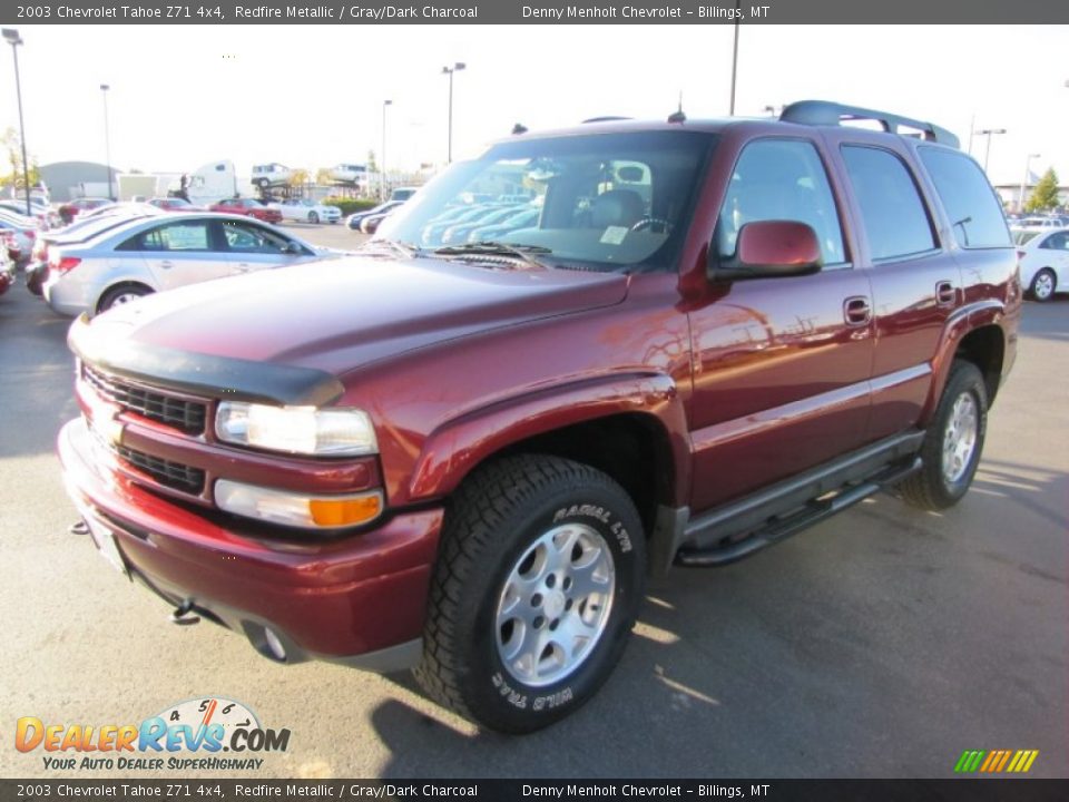 2003 Chevrolet Tahoe Z71 4x4 Redfire Metallic / Gray/Dark Charcoal Photo #1