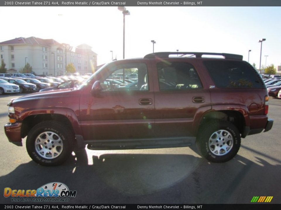2003 Chevrolet Tahoe Z71 4x4 Redfire Metallic / Gray/Dark Charcoal Photo #2