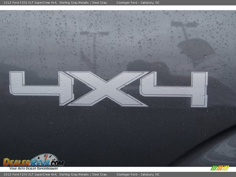 2013 Ford F150 XLT SuperCrew 4x4 Sterling Gray Metallic / Steel Gray Photo #19
