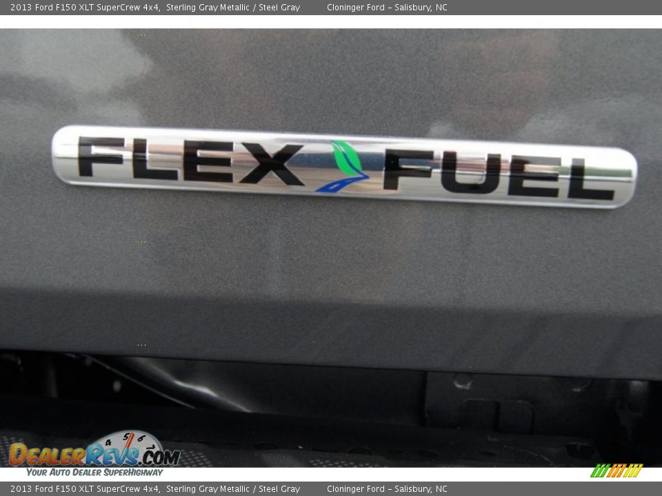 2013 Ford F150 XLT SuperCrew 4x4 Sterling Gray Metallic / Steel Gray Photo #20
