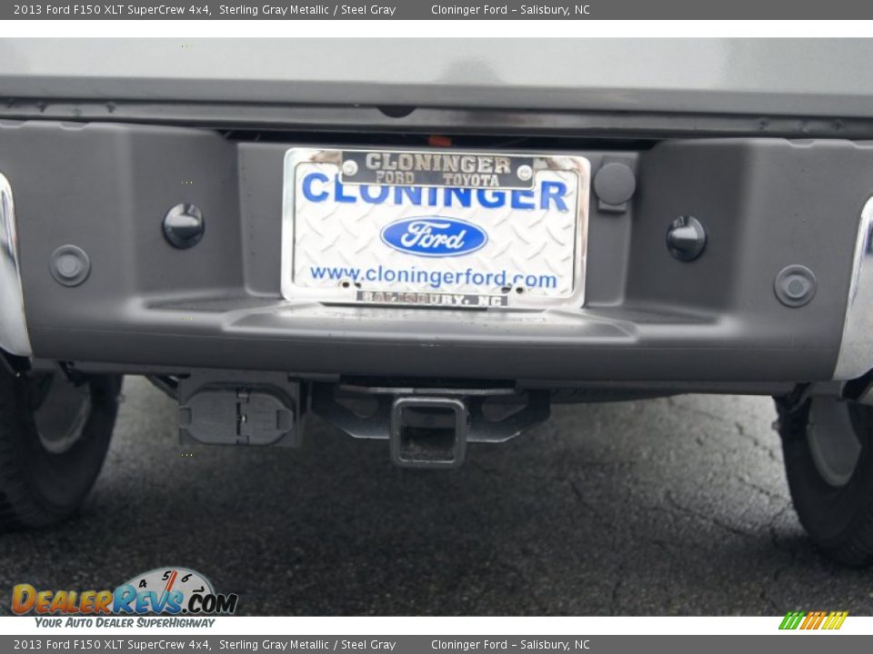 2013 Ford F150 XLT SuperCrew 4x4 Sterling Gray Metallic / Steel Gray Photo #21