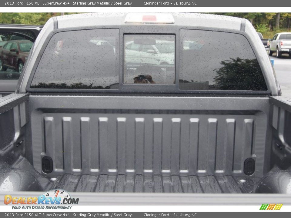 2013 Ford F150 XLT SuperCrew 4x4 Sterling Gray Metallic / Steel Gray Photo #22