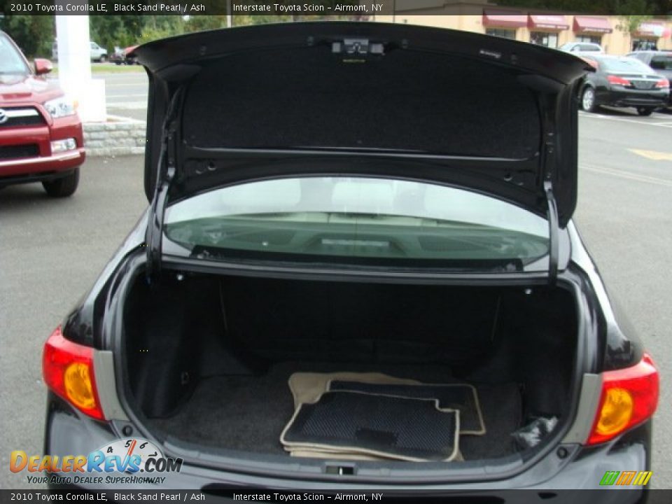 2010 Toyota Corolla LE Black Sand Pearl / Ash Photo #18