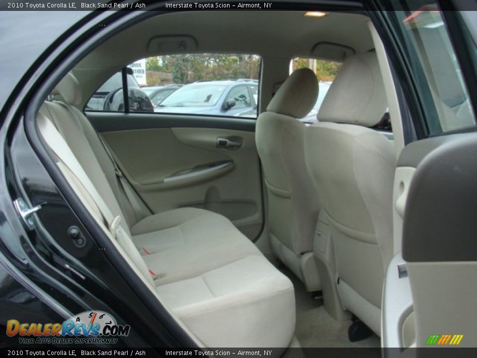 2010 Toyota Corolla LE Black Sand Pearl / Ash Photo #19