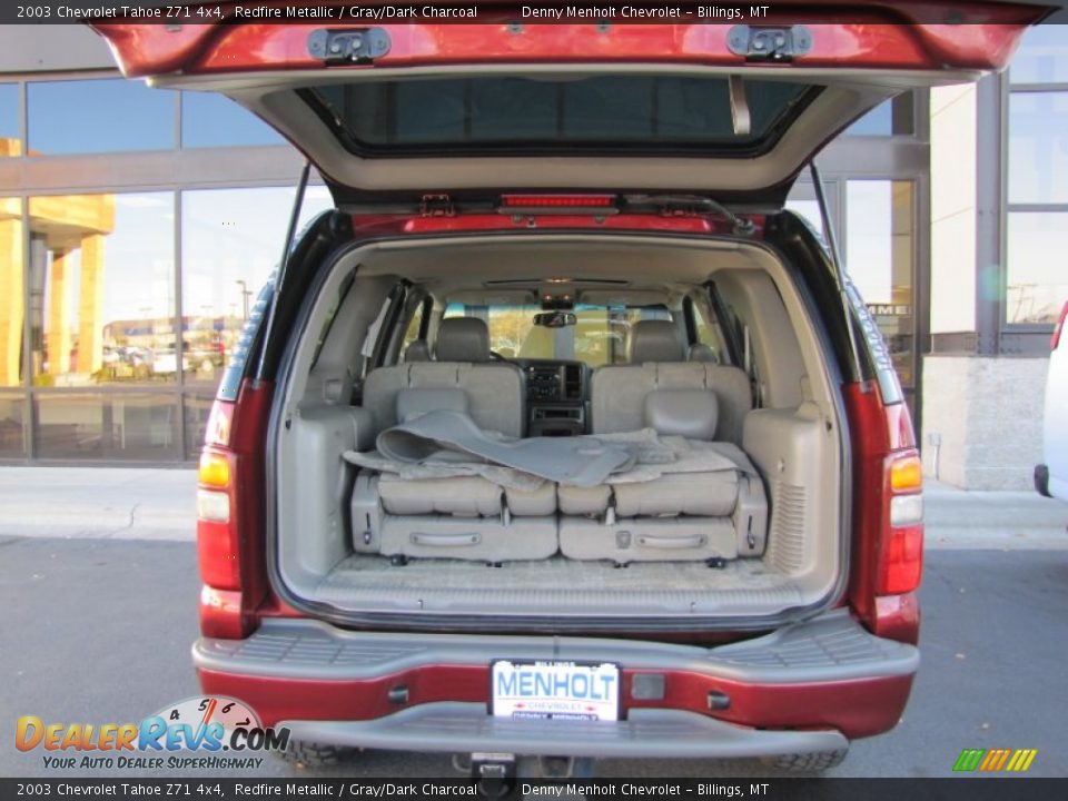 2003 Chevrolet Tahoe Z71 4x4 Redfire Metallic / Gray/Dark Charcoal Photo #10