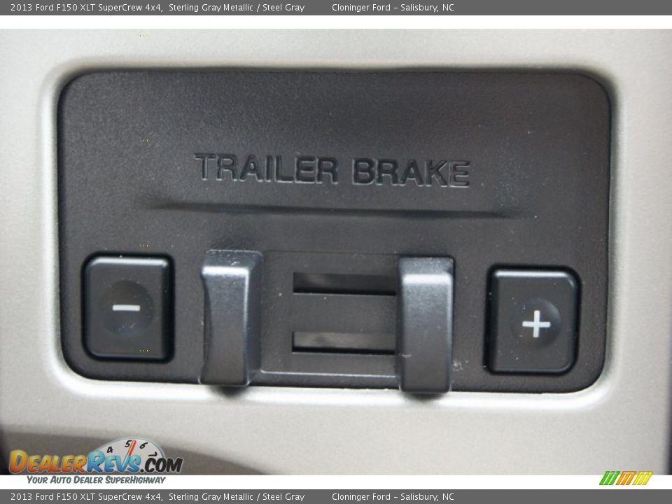 2013 Ford F150 XLT SuperCrew 4x4 Sterling Gray Metallic / Steel Gray Photo #34