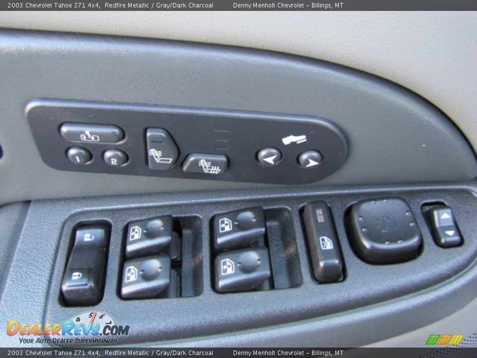 2003 Chevrolet Tahoe Z71 4x4 Redfire Metallic / Gray/Dark Charcoal Photo #16