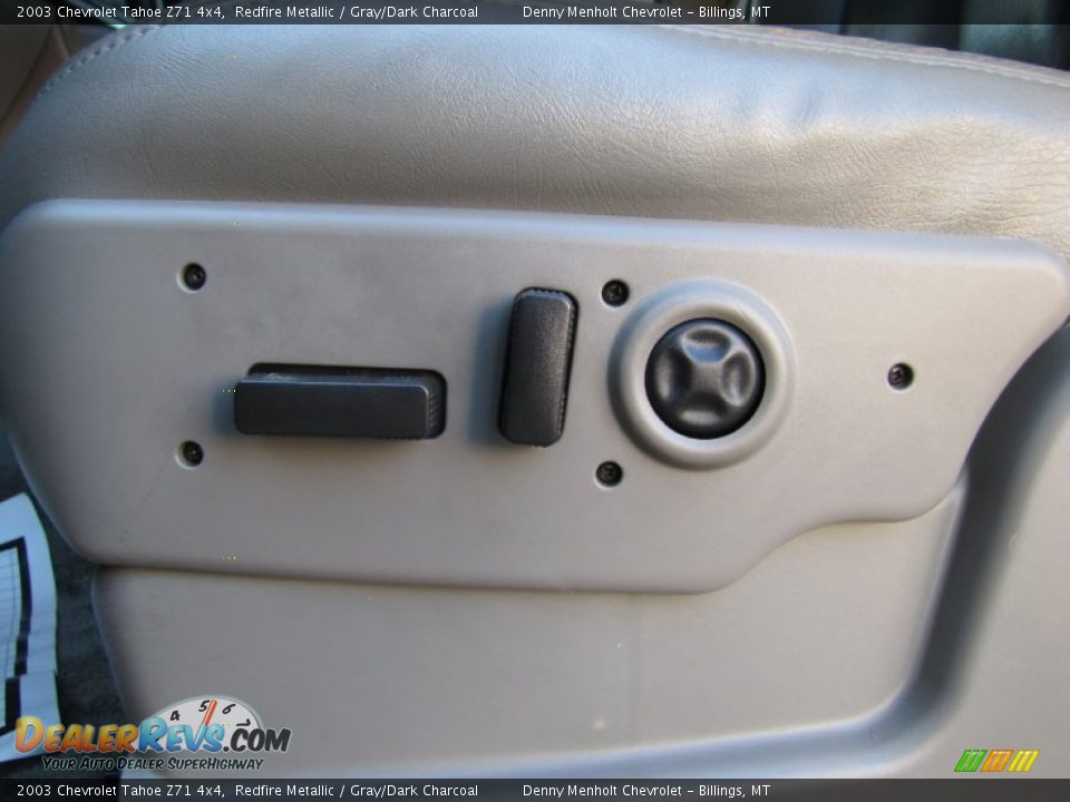 2003 Chevrolet Tahoe Z71 4x4 Redfire Metallic / Gray/Dark Charcoal Photo #17