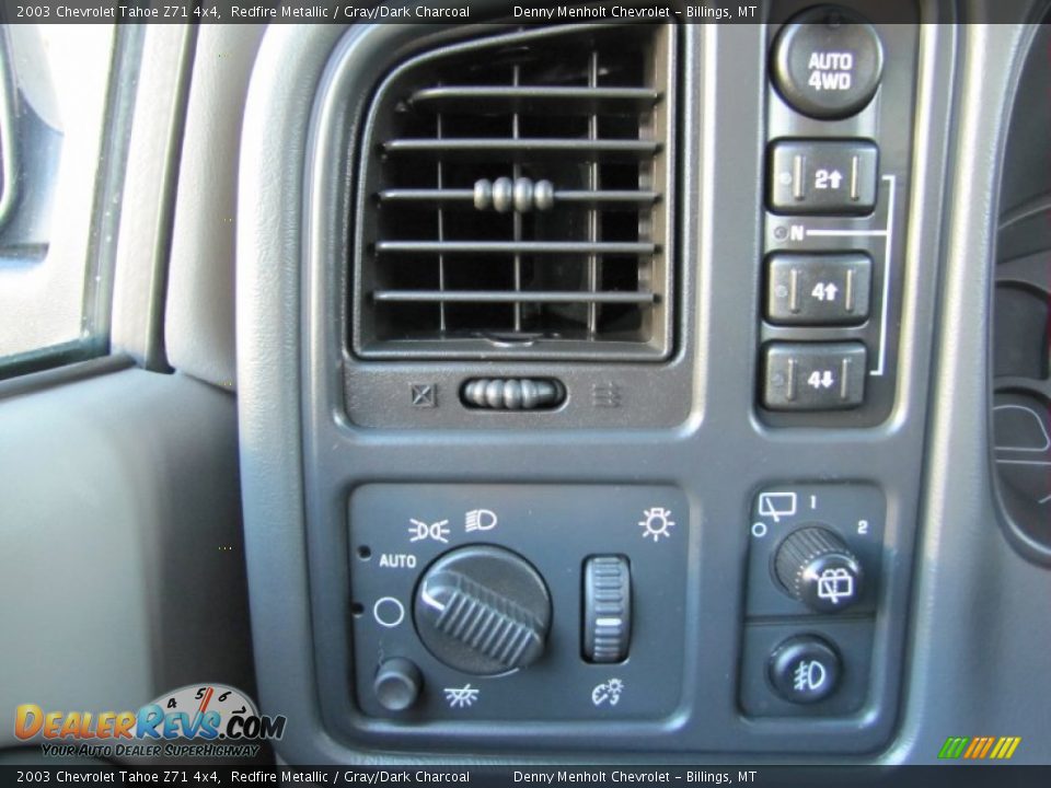 2003 Chevrolet Tahoe Z71 4x4 Redfire Metallic / Gray/Dark Charcoal Photo #18