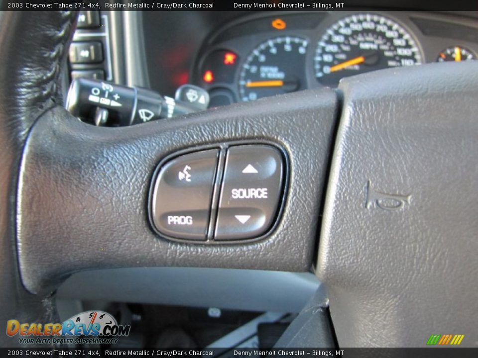 2003 Chevrolet Tahoe Z71 4x4 Redfire Metallic / Gray/Dark Charcoal Photo #19