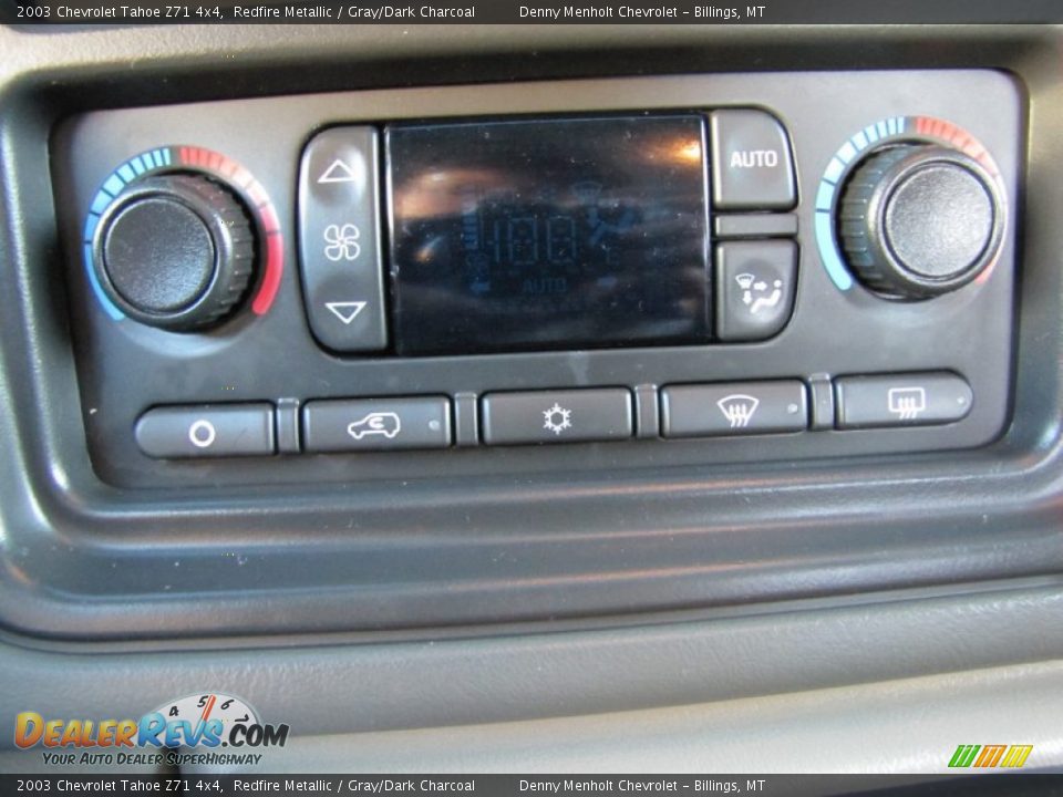 2003 Chevrolet Tahoe Z71 4x4 Redfire Metallic / Gray/Dark Charcoal Photo #25