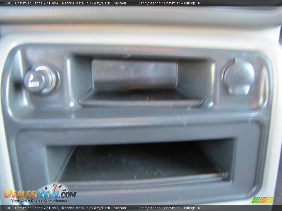 2003 Chevrolet Tahoe Z71 4x4 Redfire Metallic / Gray/Dark Charcoal Photo #26