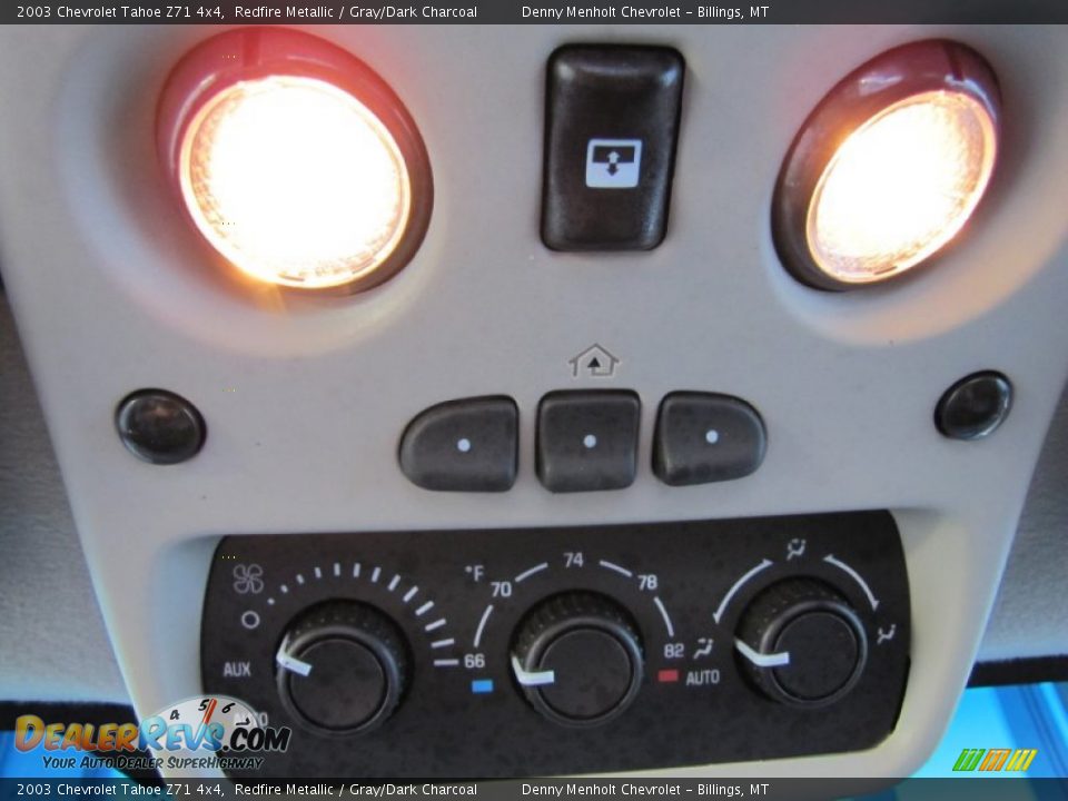 2003 Chevrolet Tahoe Z71 4x4 Redfire Metallic / Gray/Dark Charcoal Photo #28
