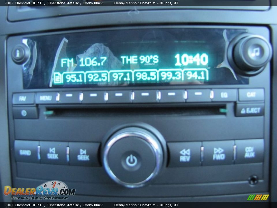 2007 Chevrolet HHR LT Silverstone Metallic / Ebony Black Photo #18
