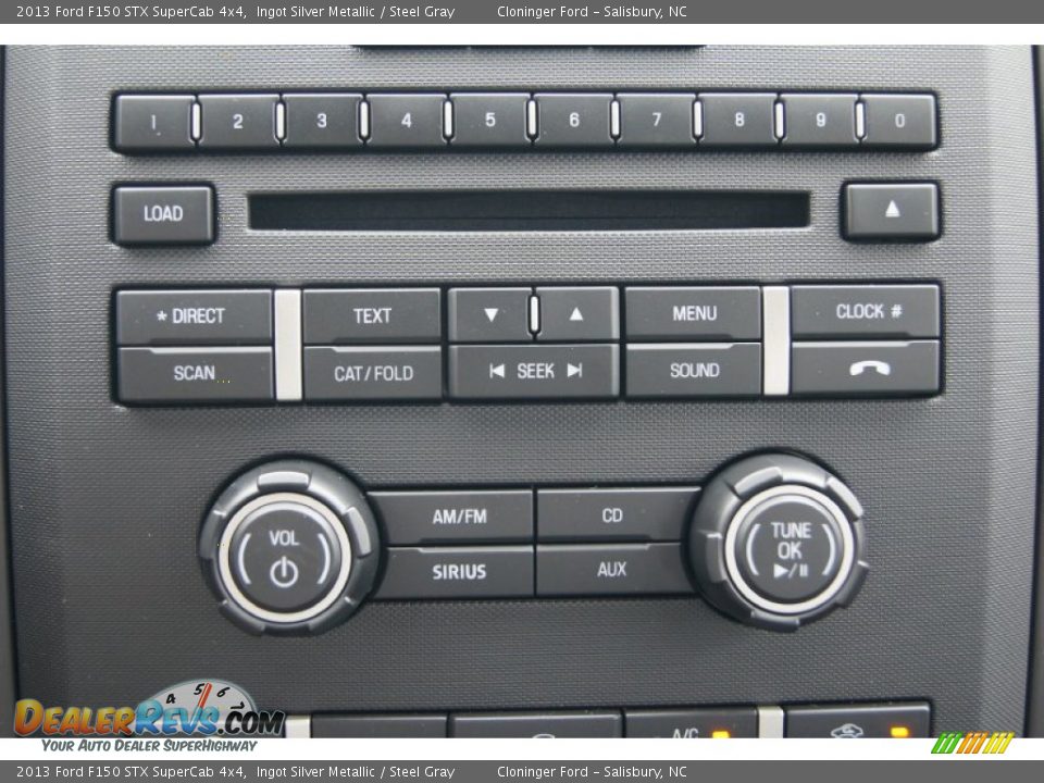 2013 Ford F150 STX SuperCab 4x4 Ingot Silver Metallic / Steel Gray Photo #34