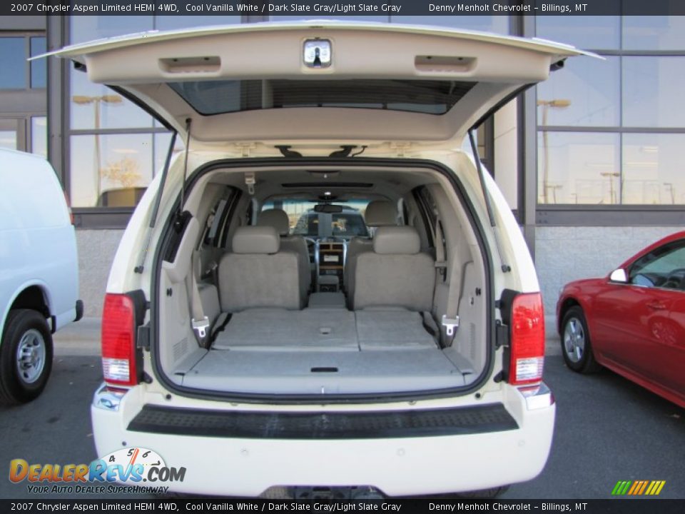 2007 Chrysler Aspen Limited HEMI 4WD Cool Vanilla White / Dark Slate Gray/Light Slate Gray Photo #9