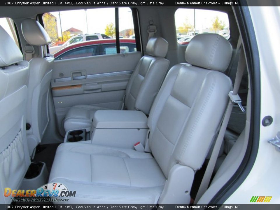 2007 Chrysler Aspen Limited HEMI 4WD Cool Vanilla White / Dark Slate Gray/Light Slate Gray Photo #10