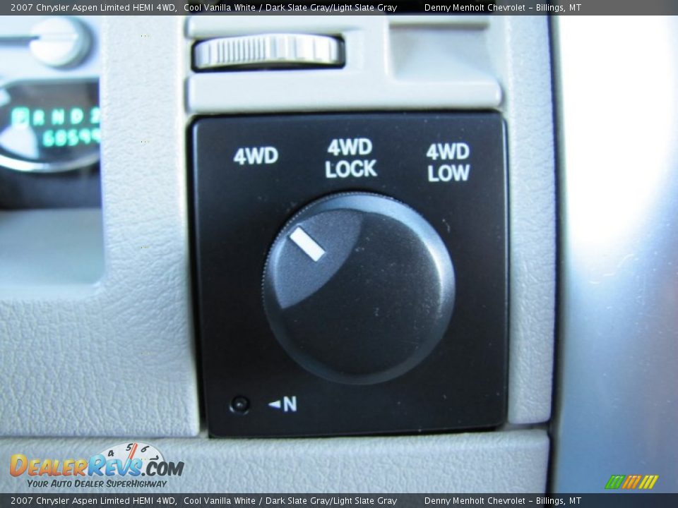 2007 Chrysler Aspen Limited HEMI 4WD Cool Vanilla White / Dark Slate Gray/Light Slate Gray Photo #23
