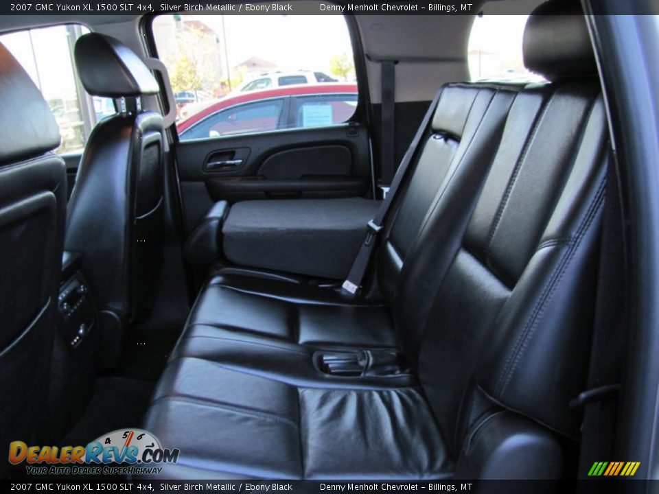 2007 GMC Yukon XL 1500 SLT 4x4 Silver Birch Metallic / Ebony Black Photo #11