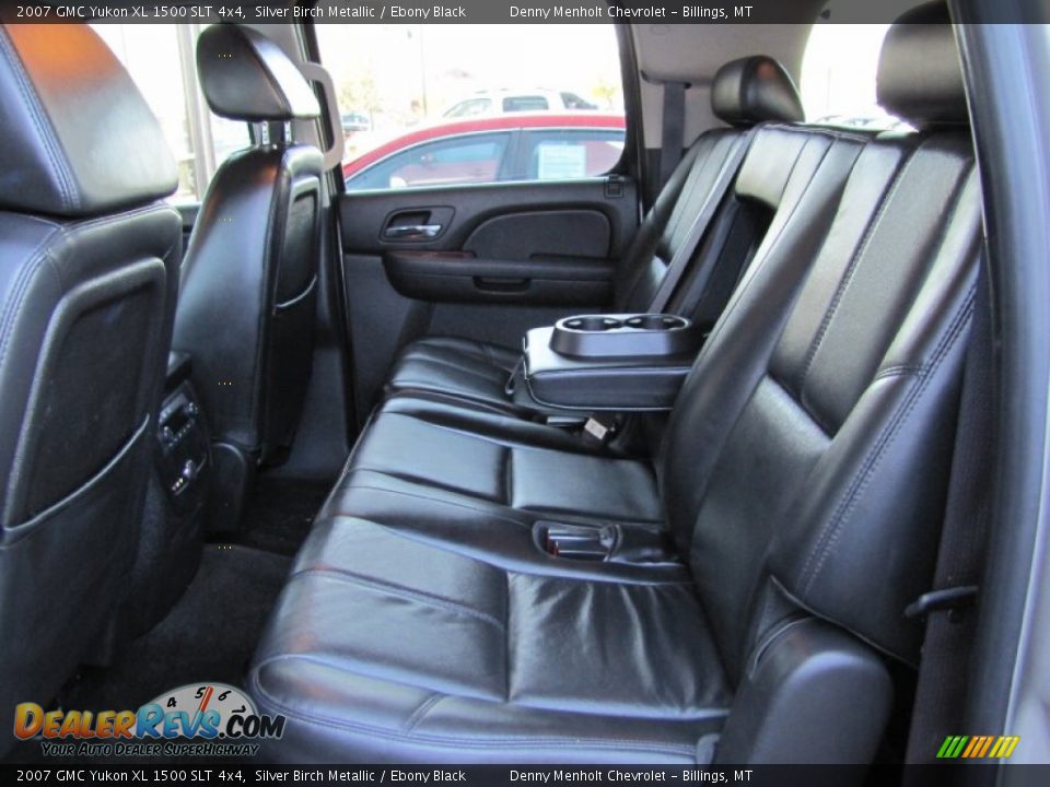 2007 GMC Yukon XL 1500 SLT 4x4 Silver Birch Metallic / Ebony Black Photo #12