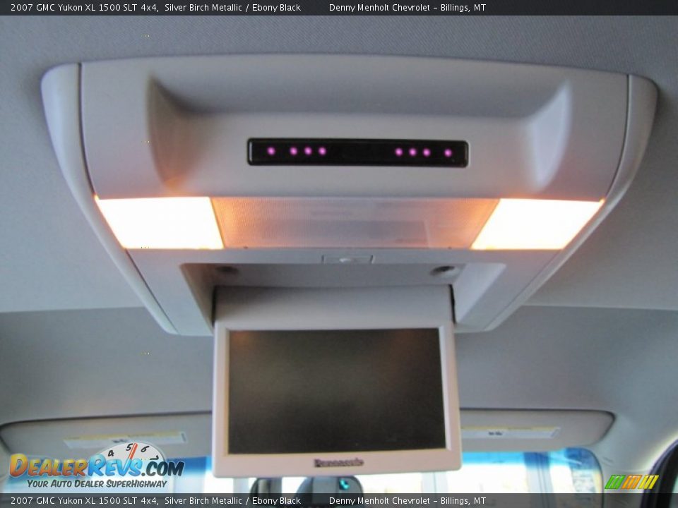2007 GMC Yukon XL 1500 SLT 4x4 Silver Birch Metallic / Ebony Black Photo #13
