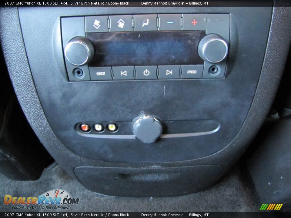 2007 GMC Yukon XL 1500 SLT 4x4 Silver Birch Metallic / Ebony Black Photo #14