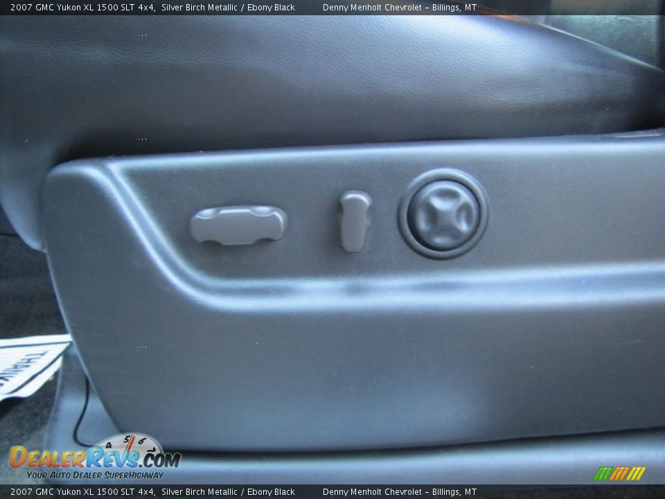 2007 GMC Yukon XL 1500 SLT 4x4 Silver Birch Metallic / Ebony Black Photo #18