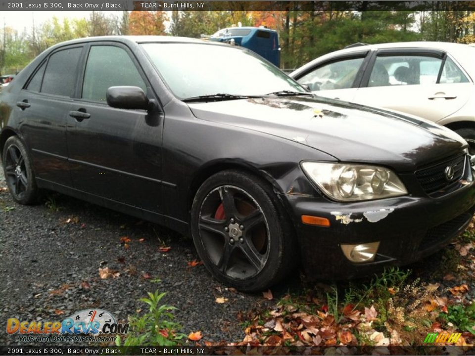 2001 Lexus IS 300 Black Onyx / Black Photo 3