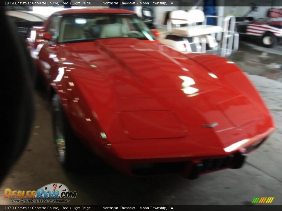 1979 Chevrolet Corvette Coupe Red / Light Beige Photo #2
