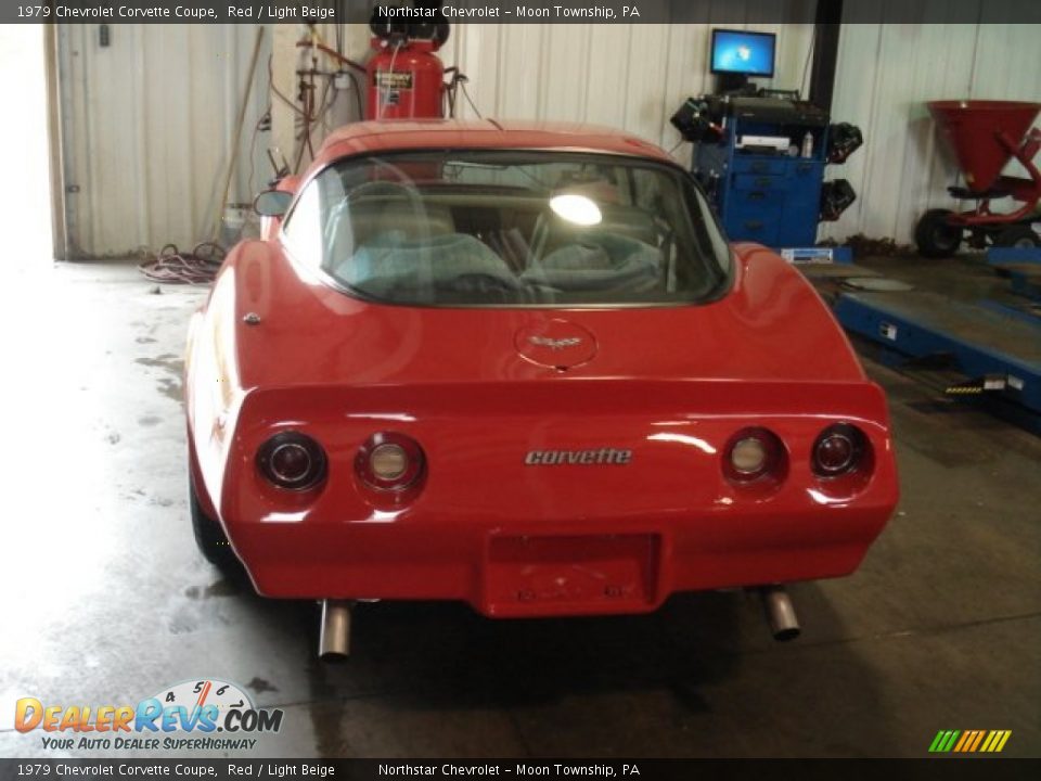 1979 Chevrolet Corvette Coupe Red / Light Beige Photo #5