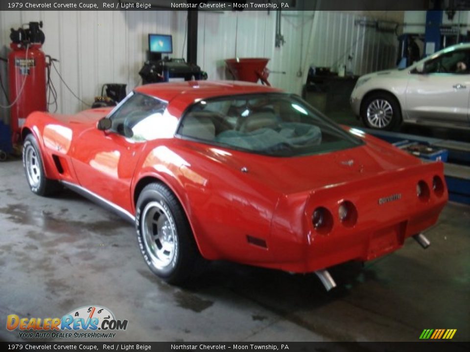 1979 Chevrolet Corvette Coupe Red / Light Beige Photo #6
