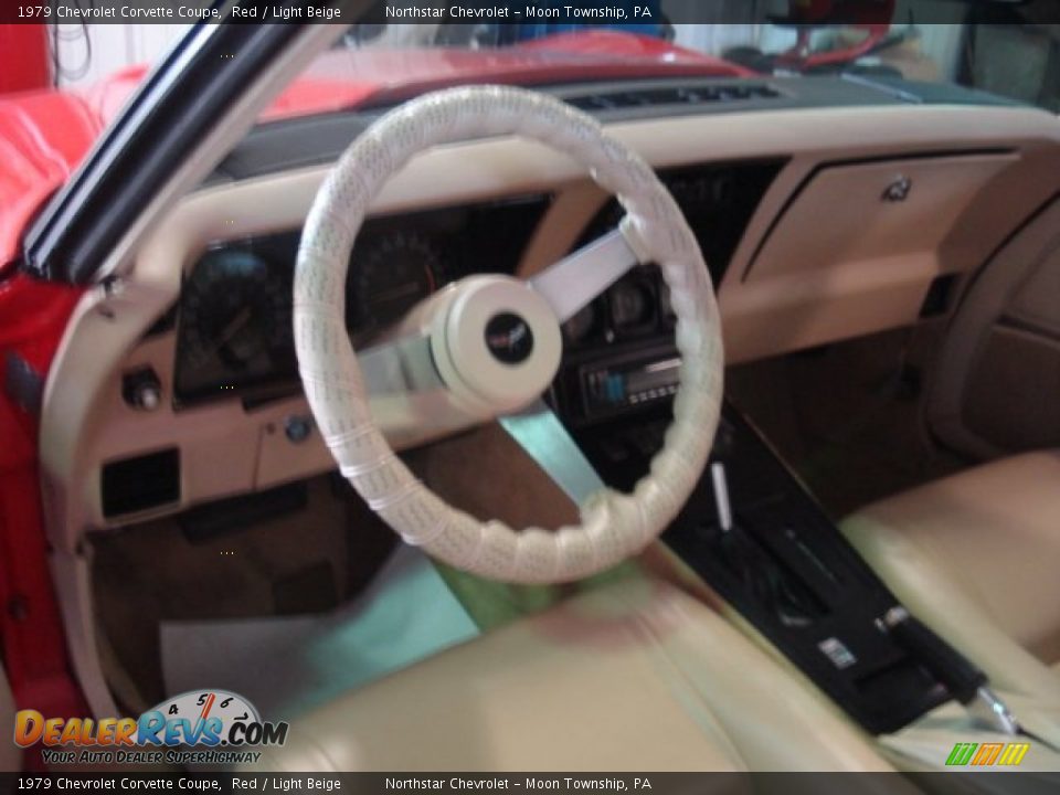 1979 Chevrolet Corvette Coupe Red / Light Beige Photo #8
