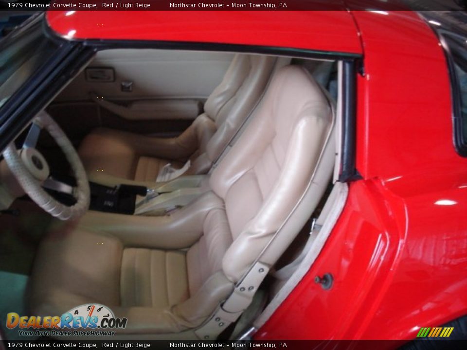 Light Beige Interior - 1979 Chevrolet Corvette Coupe Photo #9
