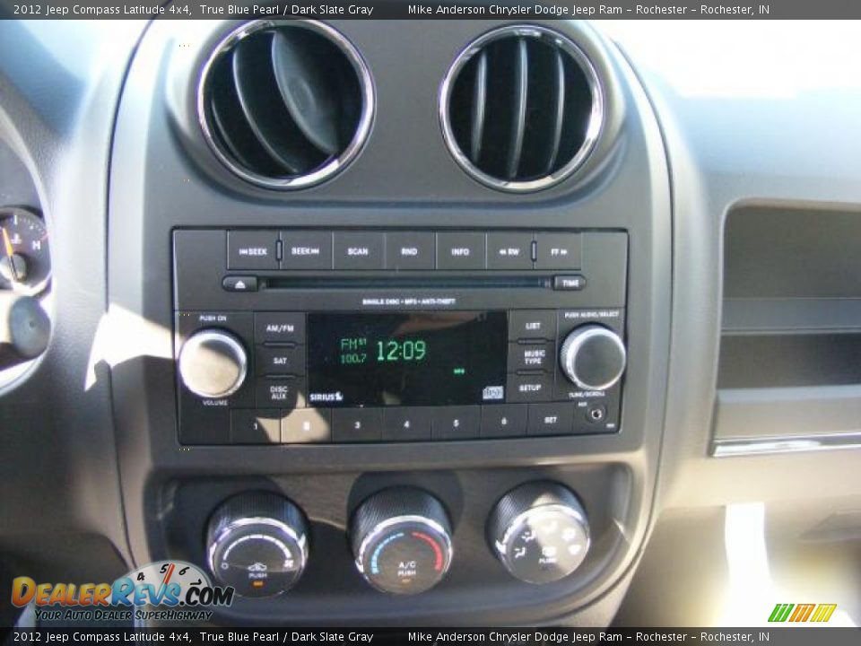 2012 Jeep Compass Latitude 4x4 True Blue Pearl / Dark Slate Gray Photo #5