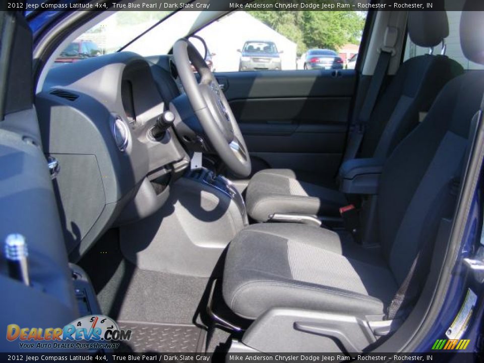 2012 Jeep Compass Latitude 4x4 True Blue Pearl / Dark Slate Gray Photo #6