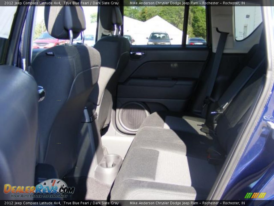 2012 Jeep Compass Latitude 4x4 True Blue Pearl / Dark Slate Gray Photo #7