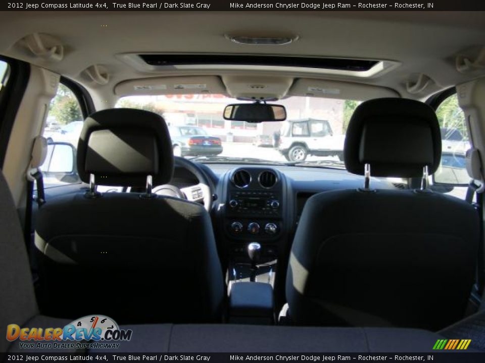 2012 Jeep Compass Latitude 4x4 True Blue Pearl / Dark Slate Gray Photo #10