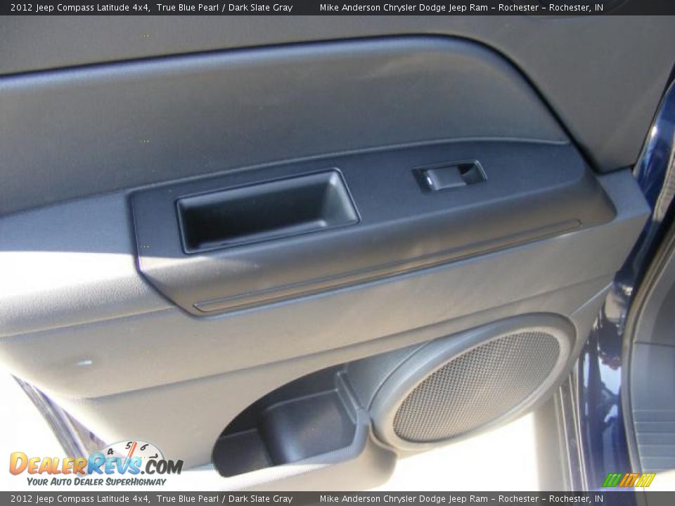 2012 Jeep Compass Latitude 4x4 True Blue Pearl / Dark Slate Gray Photo #11