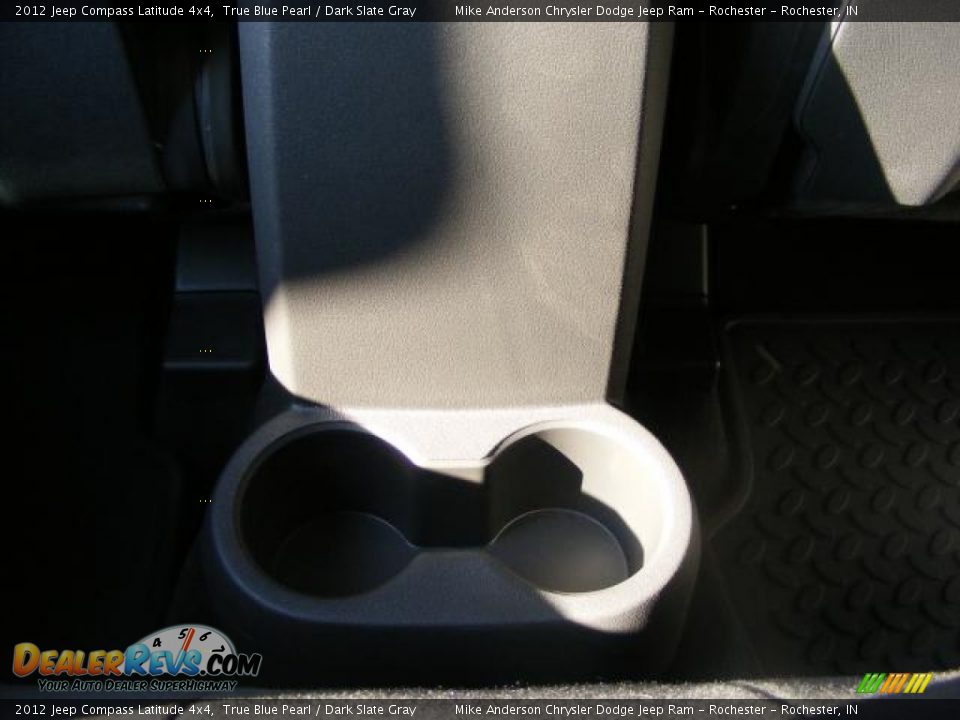 2012 Jeep Compass Latitude 4x4 True Blue Pearl / Dark Slate Gray Photo #12