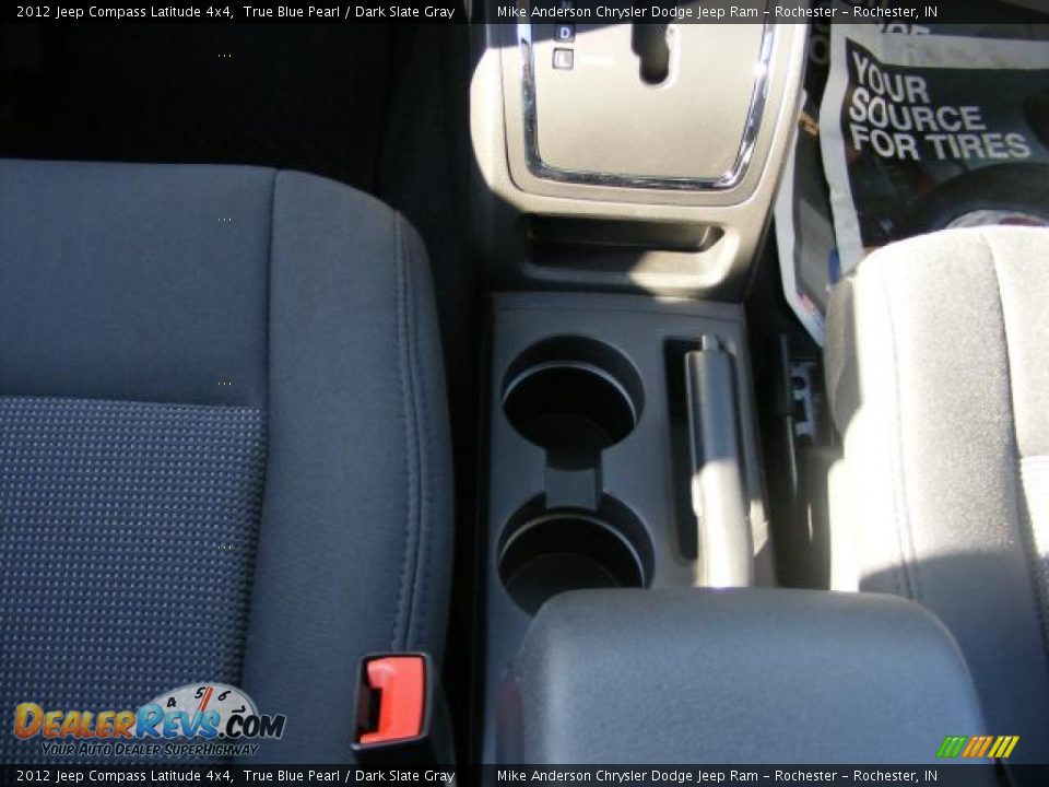 2012 Jeep Compass Latitude 4x4 True Blue Pearl / Dark Slate Gray Photo #13