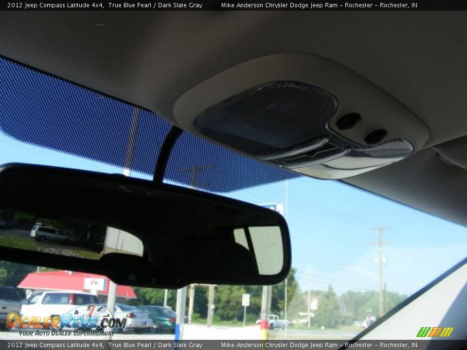 2012 Jeep Compass Latitude 4x4 True Blue Pearl / Dark Slate Gray Photo #15